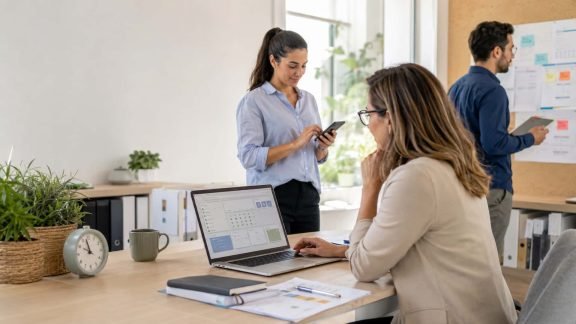 Control horario y gestión de recursos humanos