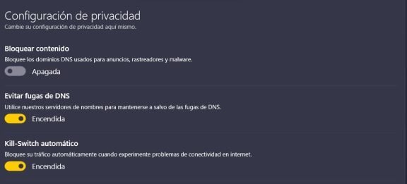 cyberghost configuracion